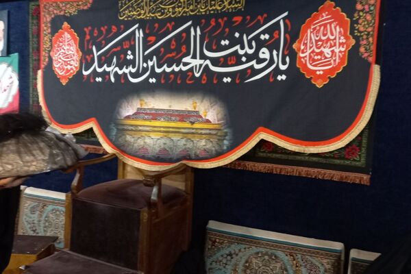 محفل دانش آموزی مقدامه در سوگ شهادت دختر سه‌ساله امام حسین(ع)