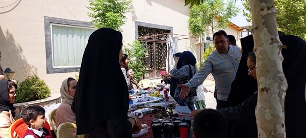 برگزاری بازارچه در پیش دبستانی شور و نشاط آشخانه 