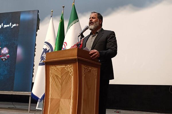 آیین گرامی داشت اولین سالگروز شهادت شهدای خدمت در سالن باغ ملی شهرستان قدس