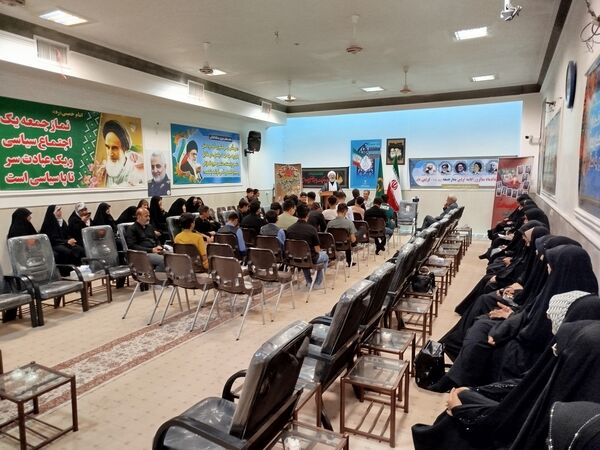 دیدار امام جمعه با روسای اتحادیه انجمن اسلامی مدارس شهرستان کاشمر