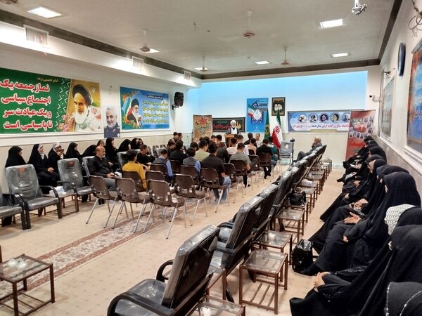 دیدار امام جمعه با روسای اتحادیه انجمن اسلامی مدارس شهرستان کاشمر