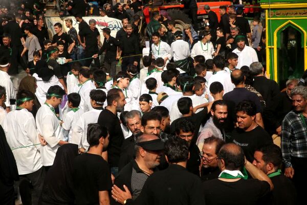 شور عزاداری عاشورای حسینی در قم