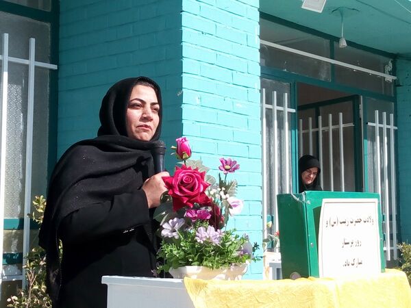مراسم ولادت حضرت زینب و روز پرستار در دبیرستان فاطمیه
