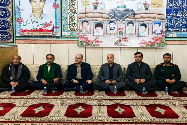 یادواره شهید "شلش سواری" در حمیدیه 