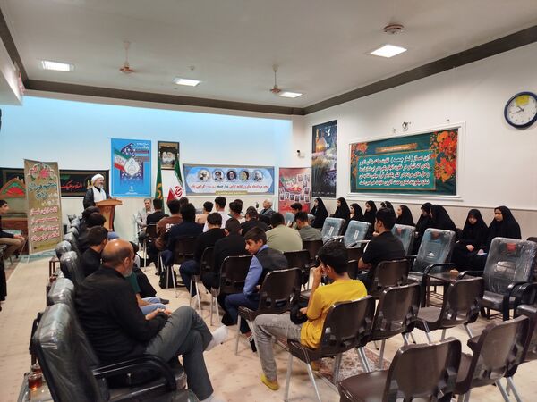 دیدار امام جمعه با روسای اتحادیه انجمن اسلامی مدارس شهرستان کاشمر