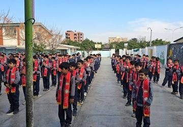 همایش وطن یار در دبستان حضرت علی اصغر گرگان 