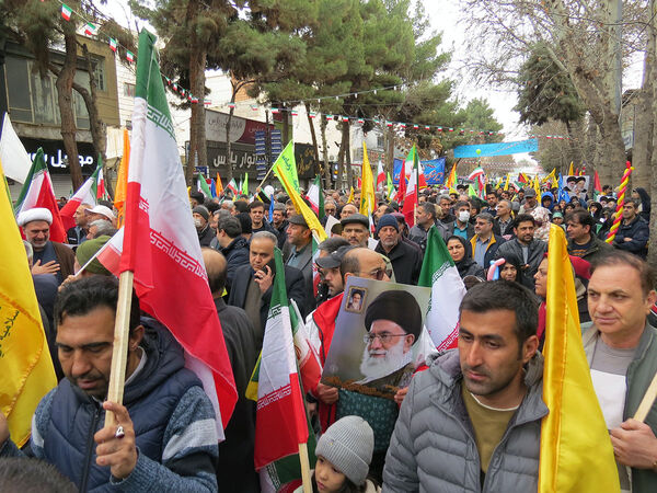 راهپیمایی روز ۲۲بهمن شهرستان بجنورد