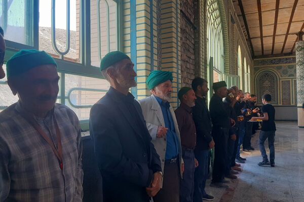 مراسم روز اربعین حسینی و تعزیه‌خوانی در شهر بار 