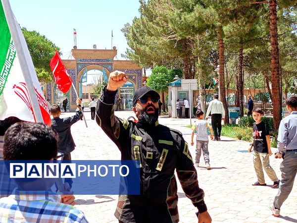 حماسه ای تازه از مردم کاشمر در جمعه نصر و خشم