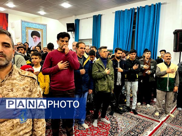 مراسم پنجمین سالگرد شهادت سردار سلیمانی در ناحیه سپاه سملقان