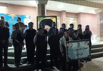 حماسه‌آفرینی مردم گناباد در اجتماعات