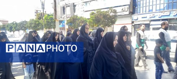 عزاداری شهادت ثامن‌الحجج(ع) در جویبار