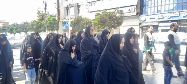 عزاداری شهادت ثامن‌الحجج(ع) در جویبار