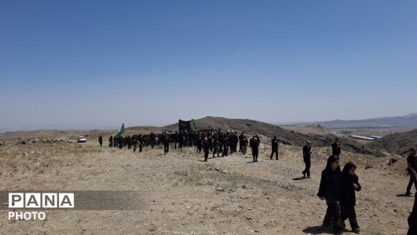 عزاداری شهادت اباعبدالله الحسین(ع) در روستای ابرجس
