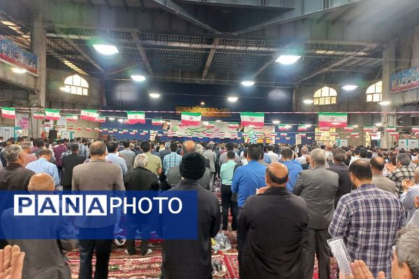 برگزاری نماز عید سعید فطر در مصلی بزرگ نسیم‌شهر