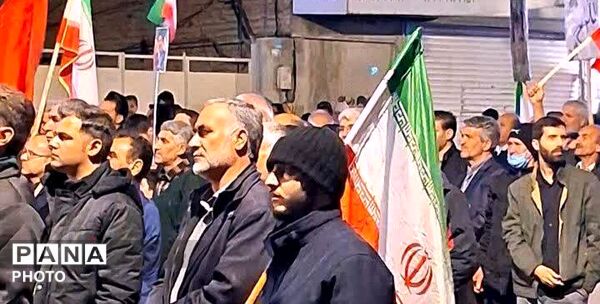 شور و شوق بی‌نظیر مردم ولایتمدار و انقلابی فردیس 