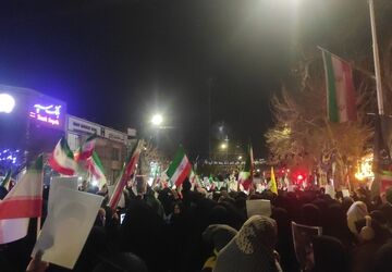 راهپیمایی بزرگ مردم غیور و شجاع شهرستان نیشابور