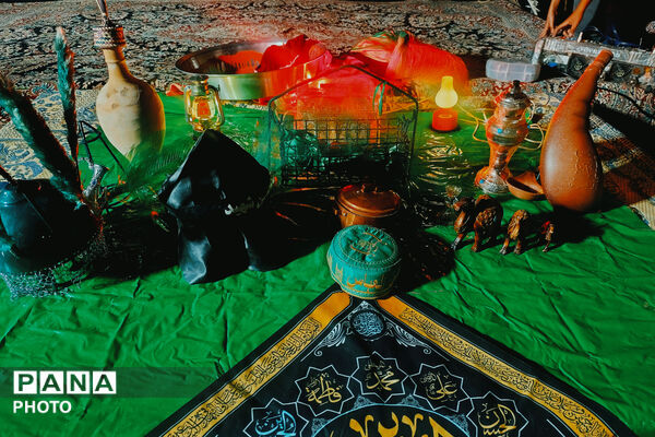 لالایی ناتمام خرابه شام؛ آباده در سوگ دردانه سیدالشهدا(ع)