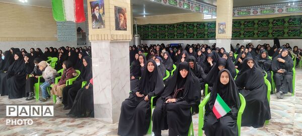 مراسم تشییع نمادین رهبر شهید در فلارد