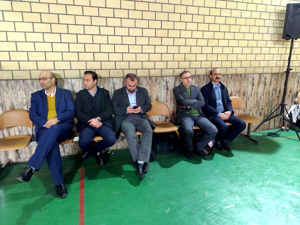 نمایش اقتدار در مدرسه میثم رشت