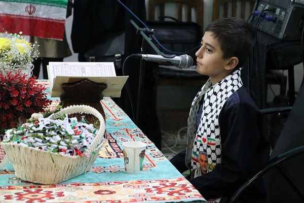 حضور مدیر سازمان دانش‌آموزی شهرستان‌های استان تهران در مراسم گرامیداشت سردار دل‌ها در ناحیه 2 شهرری 