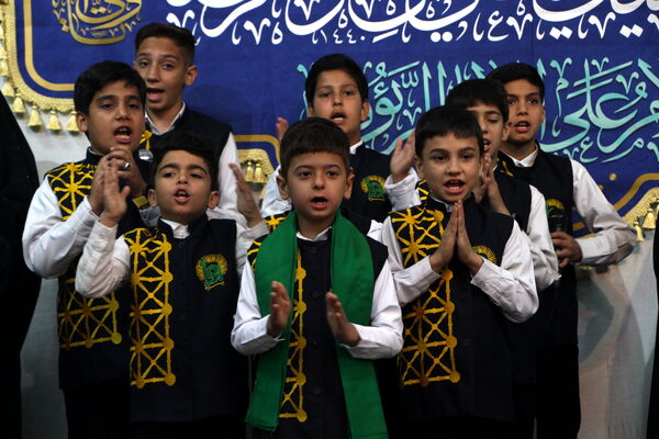 جشن ولادت امام رضا(ع) در حسینیه سیدمحمد آقا یزد