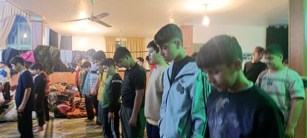 روز دوم اعتکاف پسران آشخانه 