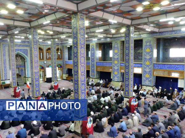 گرامیداشت شهدای هفته دولت در مسجد حظیره یزد