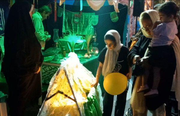جشن دو کیلومتری عید غدیر در آمل