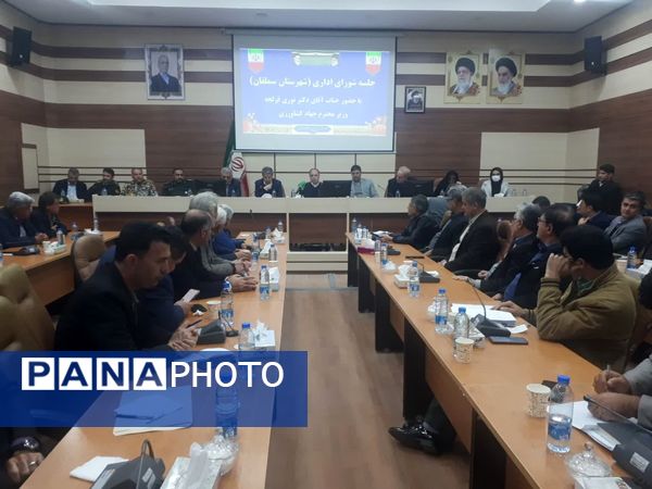 برگزاری جلسه شورای اداری سملقان