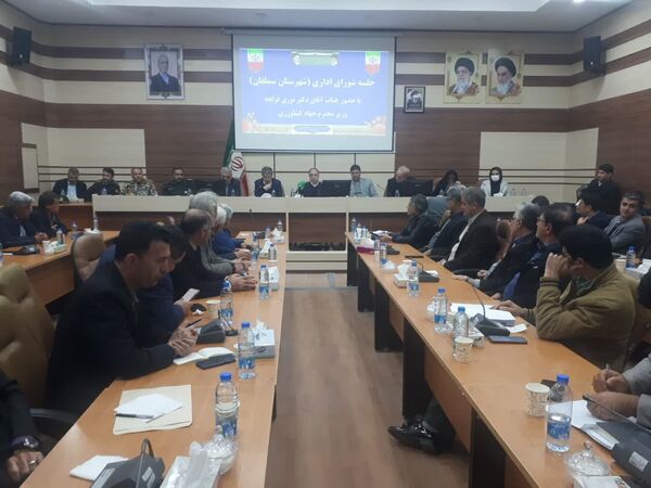 برگزاری جلسه شورای اداری سملقان