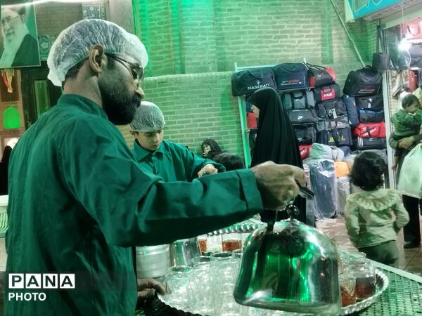 فعالیت چایخانه حضرت زهرا مسجد جامع شهرستان نیشابور در قاب پانا 