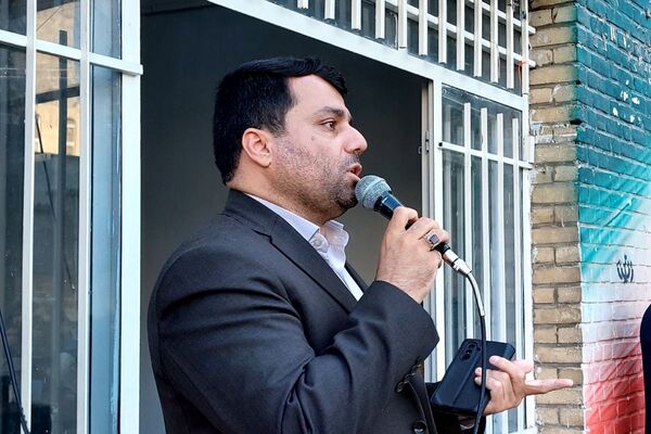 افتتاحیه طرح گلستان زندگی  دبیرستان شهدای هسته‌ای قرچک 