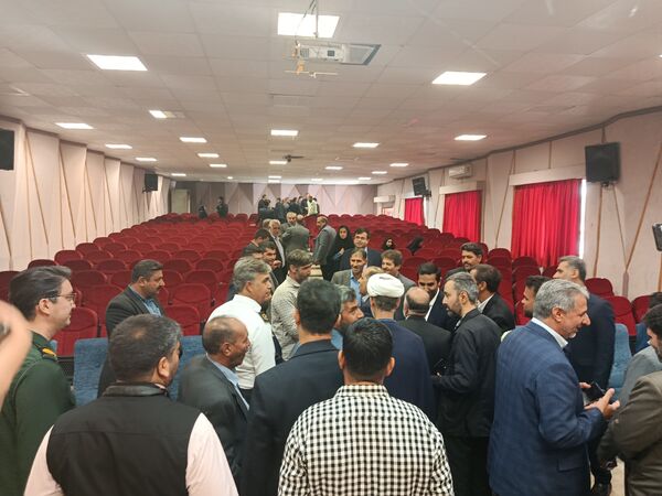 تودیع و معارفه بخشدار منطقه رضویه 