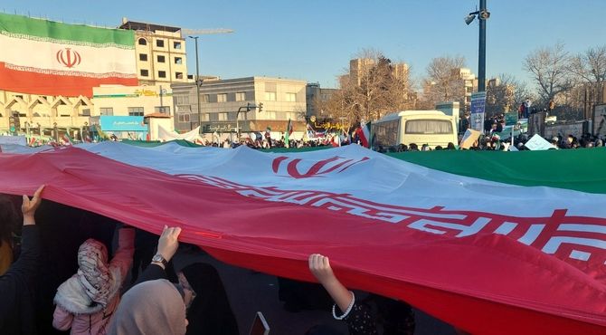 راهپیمایی مردم غیور ولایت مدار مشهد 