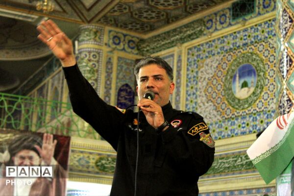 ‌حضور قوم بختیاری در تشییع شهید سجاد نادری