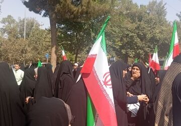 رزمایش جان‌فدایان در زرقان