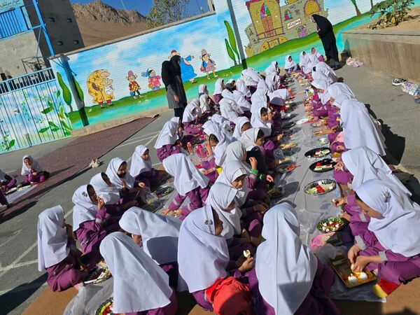 برگزاری همایش غذای سالم در دبستان بوستان 