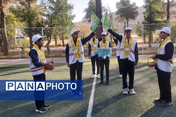 دومین روز از پیش اردوی استانی دوازدهمین اردوی ملی پیشتازان پسر 