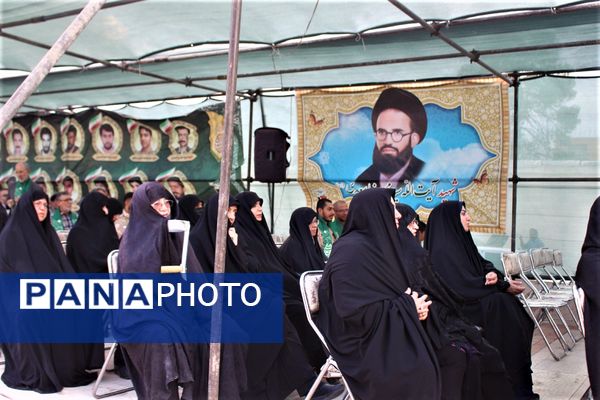 آیین سالگرد شهید آیت الله سعیدی و شهدای سادات استان قم 