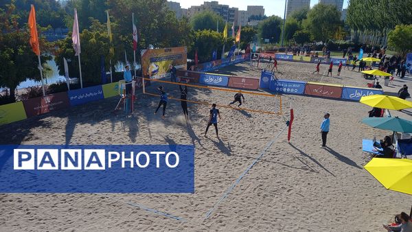 هفته دوم لیگ برتر والیبال ساحلی کشور در مراغه