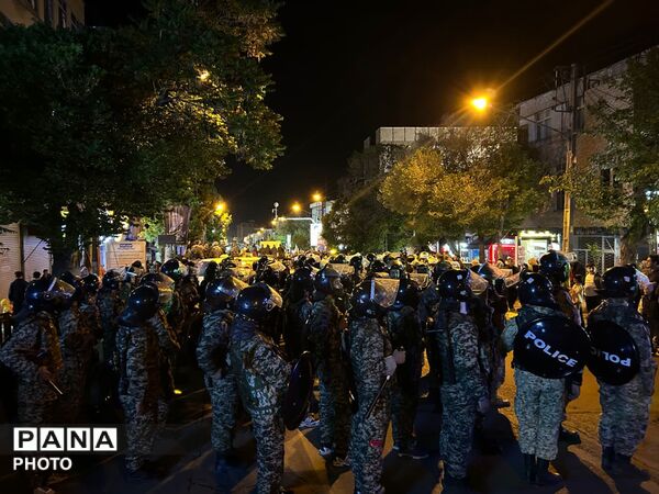 رژه اقتدار پنج هزار نفری بسیجیان عاشورایی شهرستان مرند