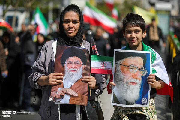  چهلمین روز شهادت رهبر شهید انقلاب اسلامی - تهران/2