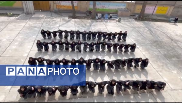 اجرای پیرامید در دبیرستان فاطمه الزهرا(ص) آشخانه