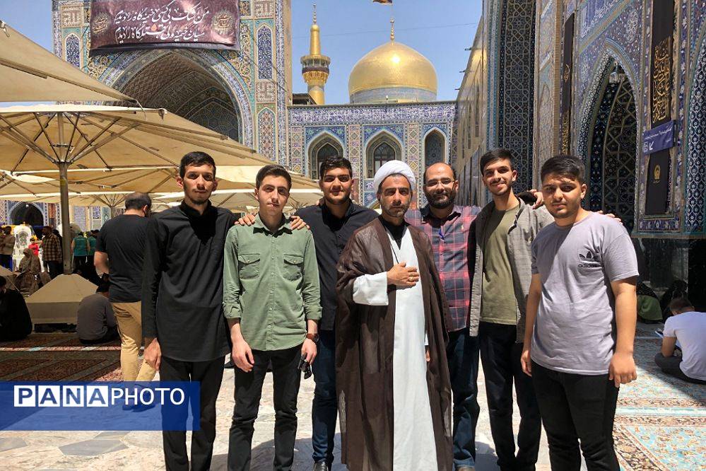 اعزام دانش‌آموز فرماندهان واحدهای مقاومت بسیج مدارس متوسطه دوم قرچک به دوره یاوران ولایت در شهر مشهد