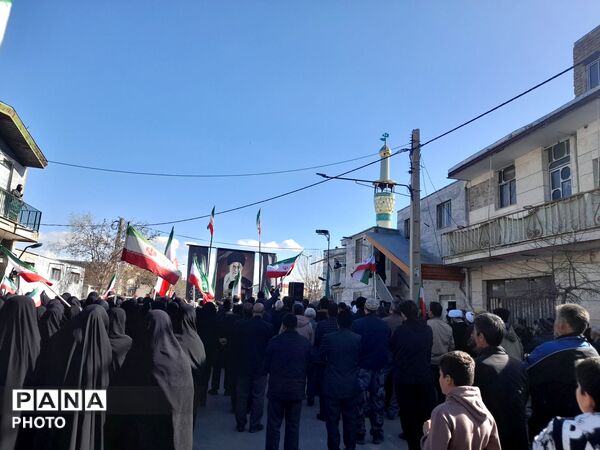 تجمع مردم جوکار در سوگ شهادت رهبر عزیز امت اسلامی