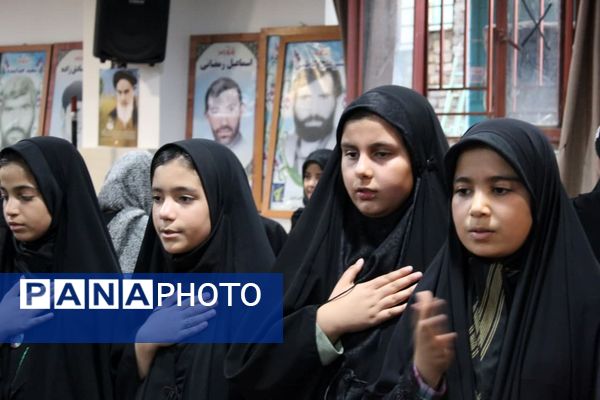 مجلس زینبی دختران قرآنی شهر درق 