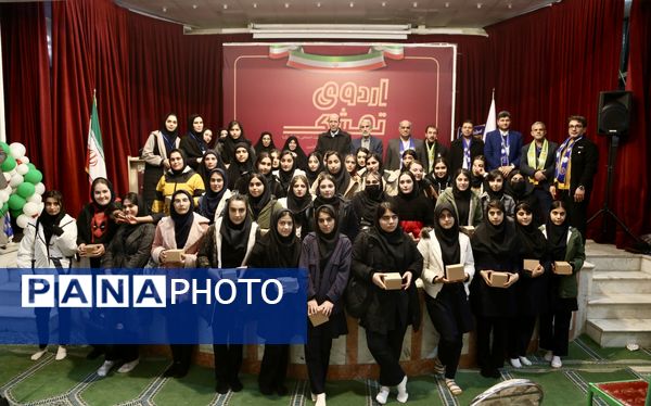 سومین روز اردوی تمشک سازمان دانش‌آموزی آذربایجان‌شرقی