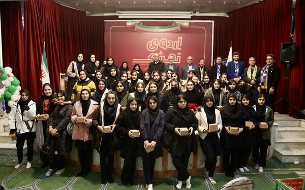 سومین روز اردوی تمشک سازمان دانش‌آموزی آذربایجان‌شرقی