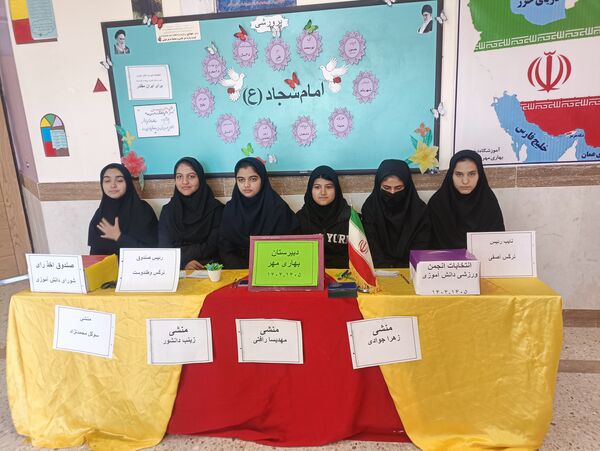 انتخابات شورای دانش آموزی در شهرستان بجستان